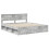 Berkfield Bed Frame with Headboard Concerte 180 x 200 cm Engineered wood 4