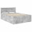 Berkfield Bed Frame Concrete Grey 150 x 200 cm Engineered Wood 4