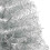 Berkfield Artificial Pre-lit Christmas Tree Silver 210 cm PET 6