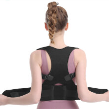 XL Posture Corrector for Women and Men, Adjustable Breathable Back Support Brace for Spine and Shoulder Alignment