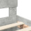 Berkfield Bed Frame Concrete Grey 150 x 200 cm Engineered Wood 6