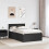 Berkfield Bed Frame with Headboard Black 135 x 190 cm Engineered Wood 3