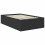 Berkfield Bed Frame with Headboard Black 135 x 190 cm Engineered Wood 5