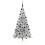 Berkfield Artificial Pre-lit Christmas Tree Silver 210 cm PET 4