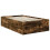 Berkfield Bed Frame Smoked Oak 120 x 190 cm Engineered Wood 5