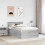 Berkfield Bed Frame Grey Sonoma 120 x 200 cm Engineered Wood 3