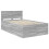 Berkfield Bed Frame Grey Sonoma 120 x 200 cm Engineered Wood 4
