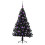 Berkfield Artificial Pre-lit Christmas Tree Black 150 cm PVC 3