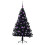 Berkfield Artificial Pre-lit Christmas Tree Black 150 cm PVC 4