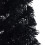 Berkfield Artificial Pre-lit Christmas Tree Black 150 cm PVC 7