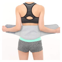 Waist Support Belt Adjustable Abdominal Wrap Breathable Stretch Fabric Lower Back Brace Size Small