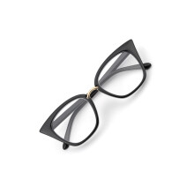 Oversized Cat Eye Reading Glasses for Women, Fashion Frame Readers B4072