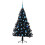 Berkfield Artificial Pre-lit Christmas Tree Black 150 cm PVC 4