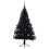 Berkfield Artificial Pre-lit Christmas Tree Black 150 cm PVC 4