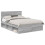Berkfield Bed Frame Grey Sonoma 160 x 200 cm Engineered wood 2