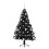 Berkfield Artificial Pre-lit Christmas Tree Black 150 cm PVC 3