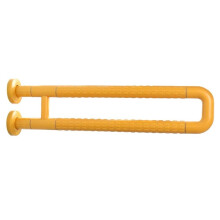 UShaped Foldable Bathroom Grab Bar, Nylon AntiSlip Safety Hand Rail for Toilet and Shower, Wall Mounted Mobility Support for Elderly and Disabled