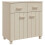 Berkfield Sideboard HAMAR Honey Brown 79x40x80 cm Solid Wood Pine 2