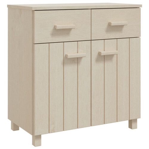 Berkfield Sideboard HAMAR Honey Brown 79x40x80 cm Solid Wood Pine 1
