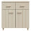 Berkfield Sideboard HAMAR Honey Brown 79x40x80 cm Solid Wood Pine 3
