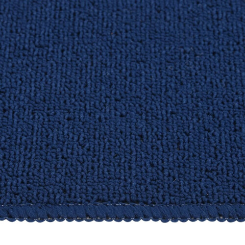 Berkfield Anti Slip Stair Mats 15 pcs 60x25 cm Navy Blue Rectangular 2