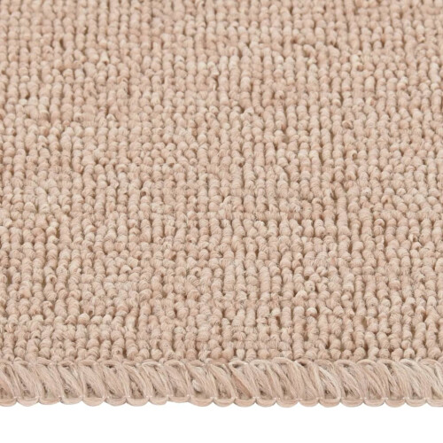 Berkfield Anti Slip Stair Mats 15 pcs 60x25 cm Beige Rectangular 2