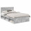 Berkfield Bed Frame with Headboard Concerte 120 x 190 cm Engineered wood 2