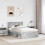 Berkfield Bed Frame with Headboard Concerte 120 x 190 cm Engineered wood 3