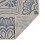 Berkfield Outdoor Flatweave Rug 160x230 cm Blue Pattern 2