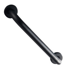 Black Matte Grab Bar 65cm Bathroom Safety Handrail with Secure Wall Mount and Anti‑Slip Support for Elderly