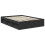 Berkfield Bed Frame with Headboard Black 135 x 190 cm Engineered wood 5