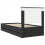 Berkfield Bed Frame with Drawer Black 75 x 190 cm Engineer Wood 6