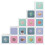 Berkfield Cube Storage Cabinet for Kids with 15 Cubes White PP 3