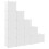Berkfield Cube Storage Cabinet for Kids with 15 Cubes White PP 5