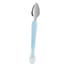 2 in 1 Silicone Fruit Puree Spoon and Double Head Scraper Spoon with Storage Box for Fruits and Vegetables