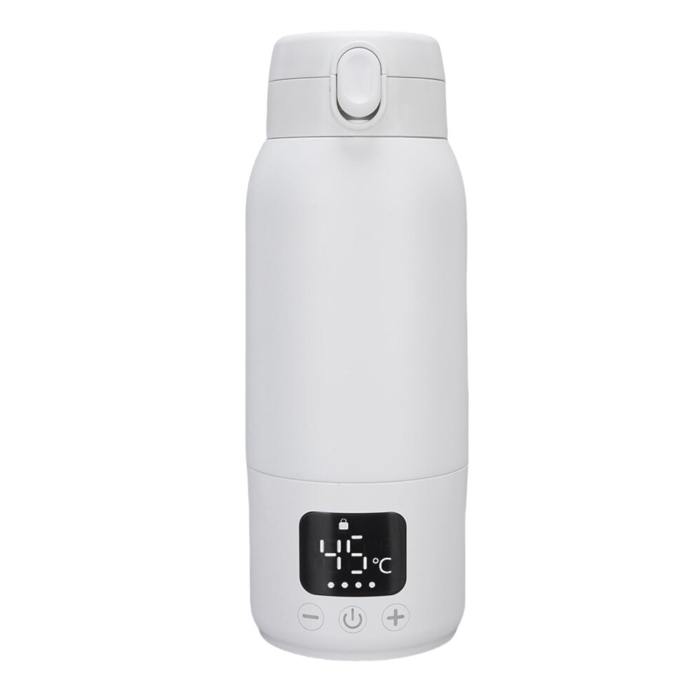 Portable Bottle Warmer 500ml 316 Stainless Steel Fast Heating Rechargeable Milk Warmer for Travel