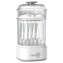 Baby Bottle Sterilizer and Dryer 2in1 Steam Sterilize Dry for Newborn Bottles and Breast Pump Parts