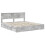 Berkfield Storage Bed Concrete Grey 200 x 200 cm Engineered Wood 4