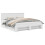 Berkfield Bed Frame with Headboard White 180 x 200 cm Engineered Wood 2