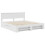 Berkfield Bed Frame with Headboard White 180 x 200 cm Engineered Wood 4