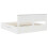 Berkfield Bed Frame with Headboard White 180 x 200 cm Engineered Wood 6