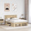 Berkfield Bed Frame Sonoma Oak 150 x 200 cm Engineered Wood 3