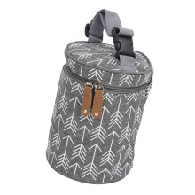 Breastmilk Cooler Bag with Insulated Temperature Control, Round Compact Bottle Carrier for Travel