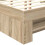 Berkfield Bed Frame Sonoma Oak 150 x 200 cm Engineered Wood 7