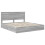 Berkfield Storage Bed Grey Sonoma 180 x 200 cm Engineered Wood 4