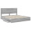 Berkfield Storage Bed Grey Sonoma 180 x 200 cm Engineered Wood 5