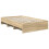Berkfield Bed Frame Sonoma Oak 120 x 123 cm Engineered Wood 5
