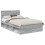 Berkfield Bed Frame Grey Sonoma 120 x 200 cm Engineered wood 2