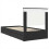 Berkfield Storage Bed with Headboard Black 75 x 190 cm Engineered Wood 6