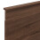 Berkfield Bed Frame with Headboard Brown Oak 75 x 190 cm Engineered wood 7